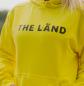 Preview: Gelber Kapuzenpullover mit der Aufschrift THE LÄND